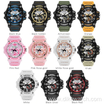 SMAEL Fashion Women Sport Watches Waterproof Ladies Student